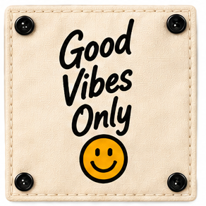 Good Vibes Only - Badge